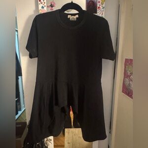 Comme des Garcons Black Short Sleeve Top